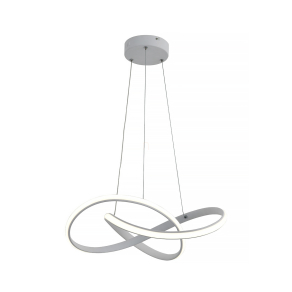   Függesztett LED lámpa, 50 cm, fehér, 40 W, 3200 lm, 4000 K - Intrigue Klausen KL142047