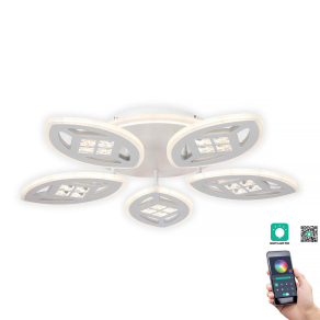   Szabályozható mennyezeti LED lámpa, fehér, 115 W, 9500 lm, 3000-4000-6500 K - Maros Klausen KL151044