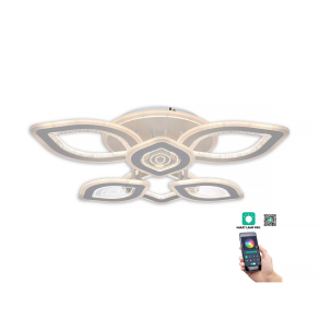   Szabályozható mennyezeti LED lámpa, fehér, 170 W, 14200 lm, 3000-4000-6500 K - Rhodos Klausen KL151070