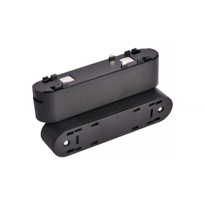   Mágneses sínrendszer rögzítő / végzáró tartozék - fekete - Klausen KL182006