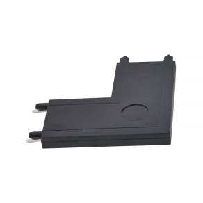   Mágneses sínrendszer L-alakú sarokcsatlakozó - fekete - LBK Klausen KL182018