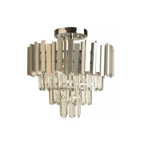   Csillár prizma kristályokkal 5xE14 foglalattal - Discret Klausen KL100049