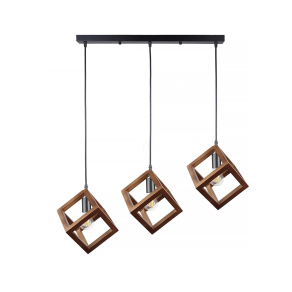   Függesztett lámpa 3xE27 foglalattal - Rhombus Klausen KL113015