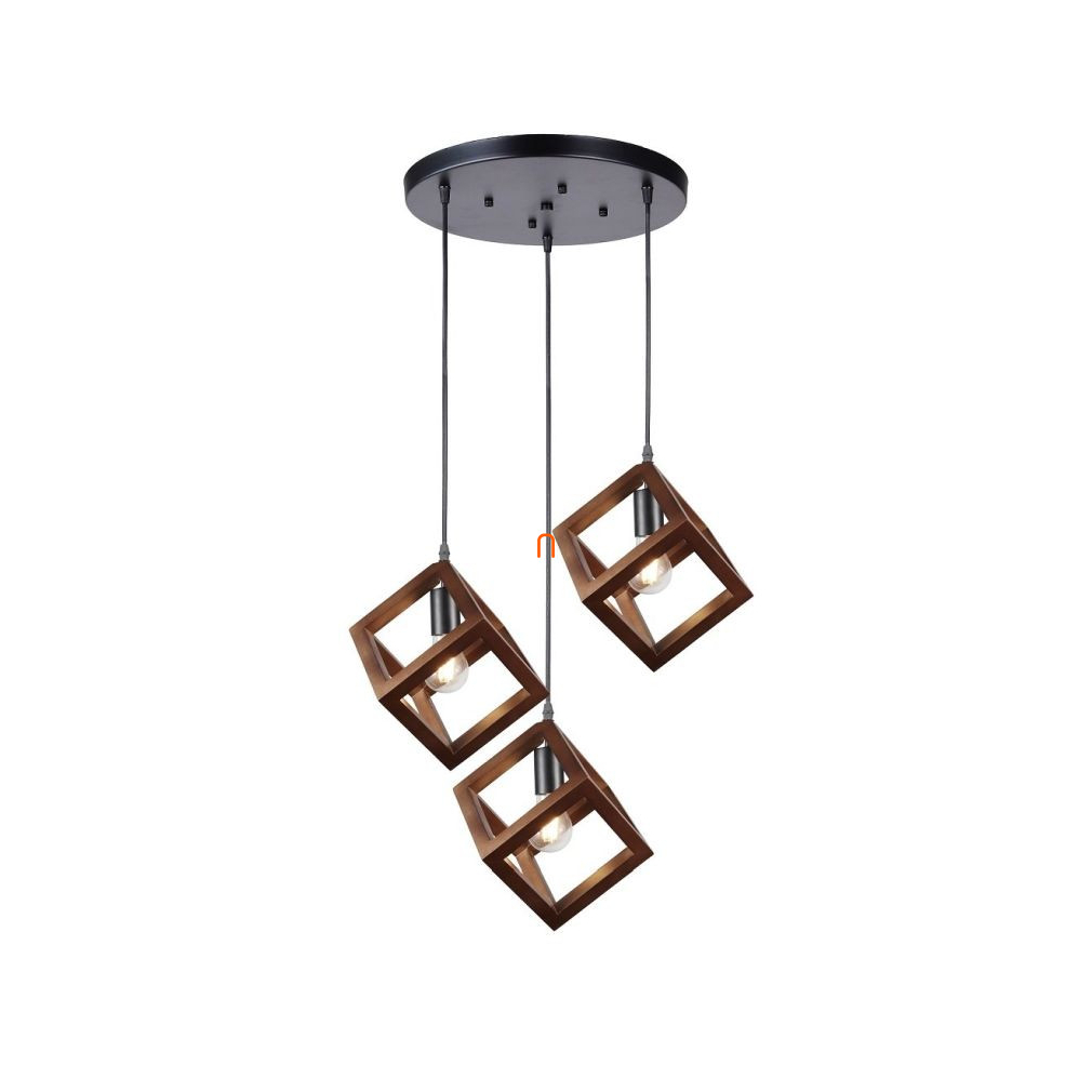 Függesztett lámpa 3 foglalattal - Rhombus Klausen KL113017