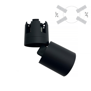   LED spot lámpa, 6,5 cm, fekete, 7 W, 690 lm, 4000 K - Shape Klausen KL181041