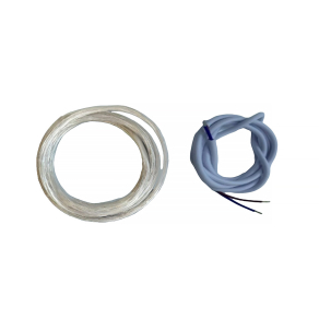   Függesztő tápkábel - átlátszó, 150 cm, Power wire 2 - SH Klausen KL182026