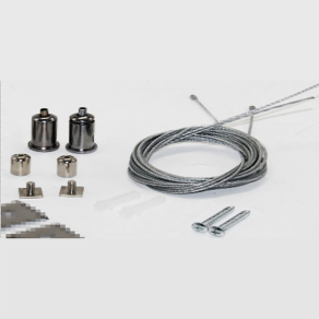 Függesztő kábel - króm, 150 cm - SH Klausen KL182028