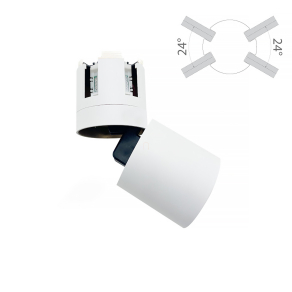   LED spot lámpa, 6,5 cm, fehér, 7 W, 690 lm, 4000 K - Shape Klausen KL181067