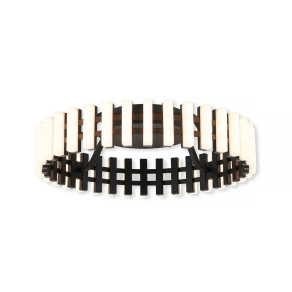   Mennyezeti LED lámpa, 40 cm, fekete, 30 W, 2220 lm, 4000 K - Piano Klausen KL140030