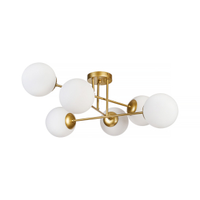 Mennyezeti lámpa 6xE27 foglalattal - Zhara Klausen KL100075