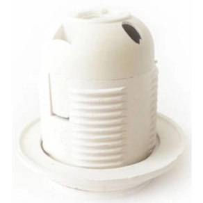   Legrand műanyag foglalat, csillár, E27, M10x1, 4A, 250V - 61306