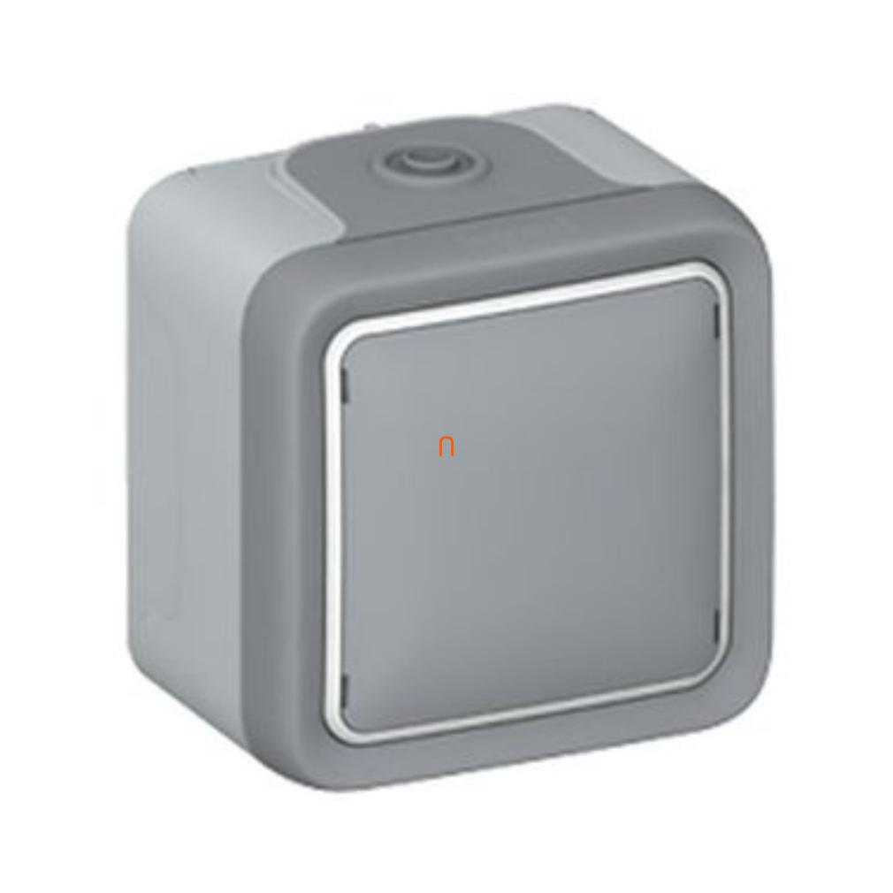 Legrand 069745 Plexo 55 falonkívüli kábelkivezető, komplett, szürke