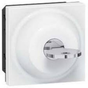   Legrand Mosaic kétállásos kulcsos kapcsoló 0-1 állás 6A - 77072