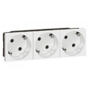 Legrand Program Mosaic 3x2P+F sínezett - 77253