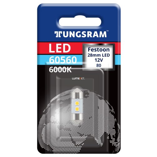 Tungsram 60560 C3W szofita LED 6000K 28mm 93116980