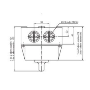   Ganz KKEV0-20-9022 Vészleállító kapcsoló, fogantyús kézikapcsoló 20A, IP65, 3P