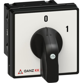  Ganz KK1-32-6001 BE-KI kapcsoló, fogantyús kézikapcsoló 32A, IP44, 2P