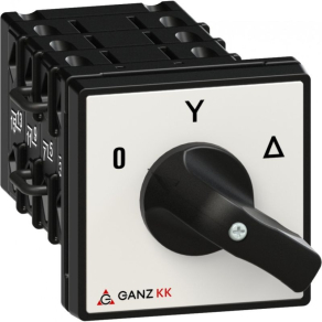   Ganz motorkapcsoló, fogantyús kézikapcsoló 32A, csillag-delta átkapcsoló IP44 (KK1-32-6009)