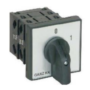   Ganz KKE1-32-6002 BE-KI kapcsoló, fogantyús kézikapcsoló 32A, IP65, 3P