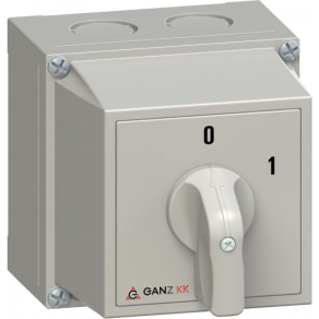   Ganz KKM0-20-6090 Egyedi lefejtési szám alapján, tokozott kézikapcsoló