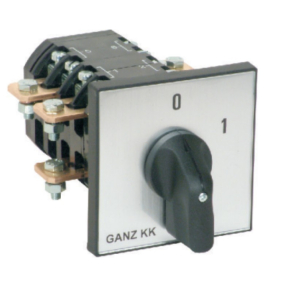   Ganz KKM2-115-6002 BE-KI kapcsoló, tokozott kézikapcsoló 115A, IP65, 3P