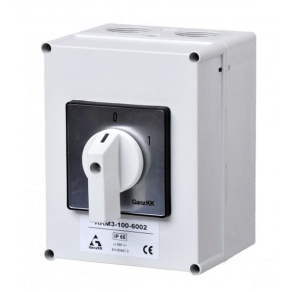   Ganz KKM4-150-6002 BE-KI kapcsoló, tokozott kézikapcsoló 150A, IP65, 3P