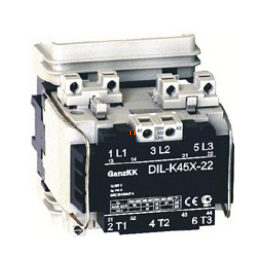 Ganz mágneskapcsol DL(DIL)-K45X-22 230V, AC-3 400V, 85A, 45kW / DL-K45-22/220-230V /