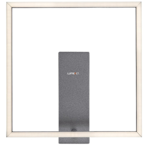   Szögletes fali LED lámpa ezüst színben, 30x30 cm - Tumnus Rábalux 71011