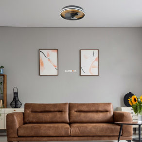   Ventilátoros mennyezeti LED lámpa, szabályozható - Faustine Rábalux 71016