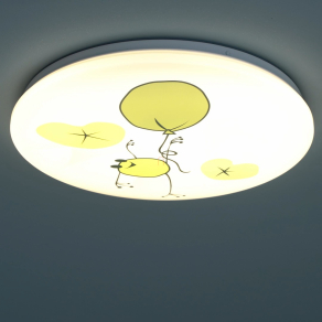 Mennyezeti LED gyereklámpa, békás - Froggo Rábalux 71069