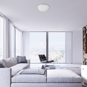   Mennyezeti LED lámpa ezüst-fehér színben, 38 cm - Engon Rábalux 71129