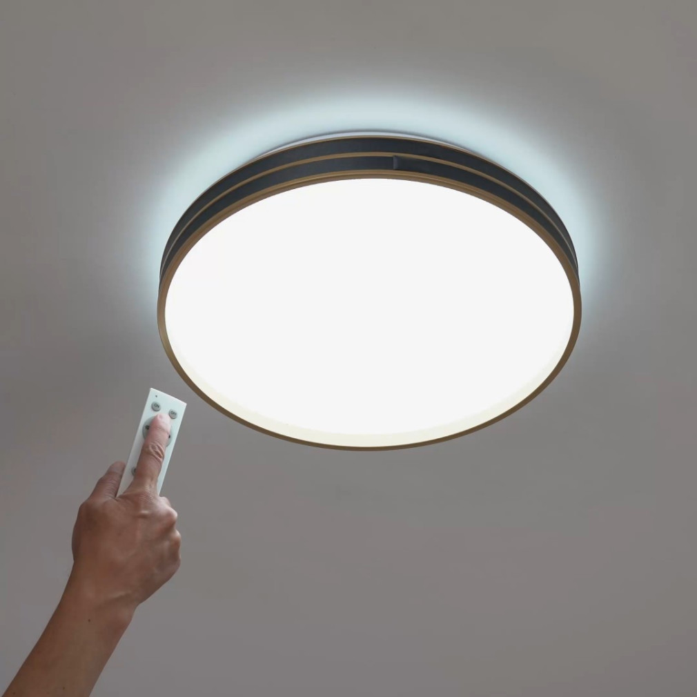 Szabályozható mennyezeti LED lámpa, hidegfehér-melegfehér (Gandor)