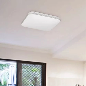   Mennyezeti LED lámpa ezüst csíkokkal, 33 cm - Oscar-2 Rábalux 71176