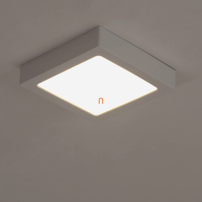   Szögletes mennyezeti LED lámpa, melegfehér fényű, 15W, fehér - Shaun 2 Rábalux 071208