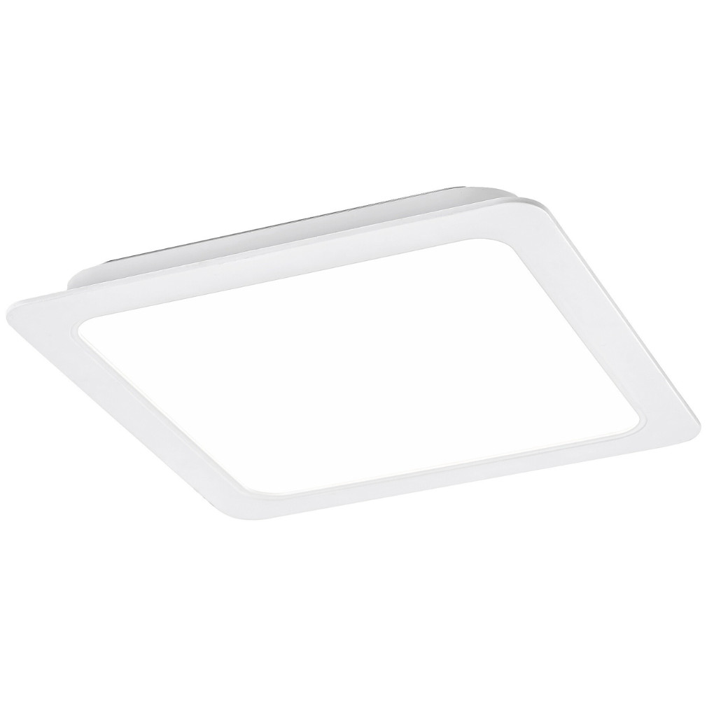 Süllyesztett mennyezeti LED panel, hidegfehér fényű, 12W, fehér (Shaun 2)