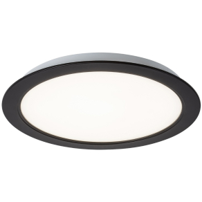   Süllyesztett mennyezeti LED panel, hidegfehér fényű, 18W, fekete - Shaun 2 Rábalux 071243