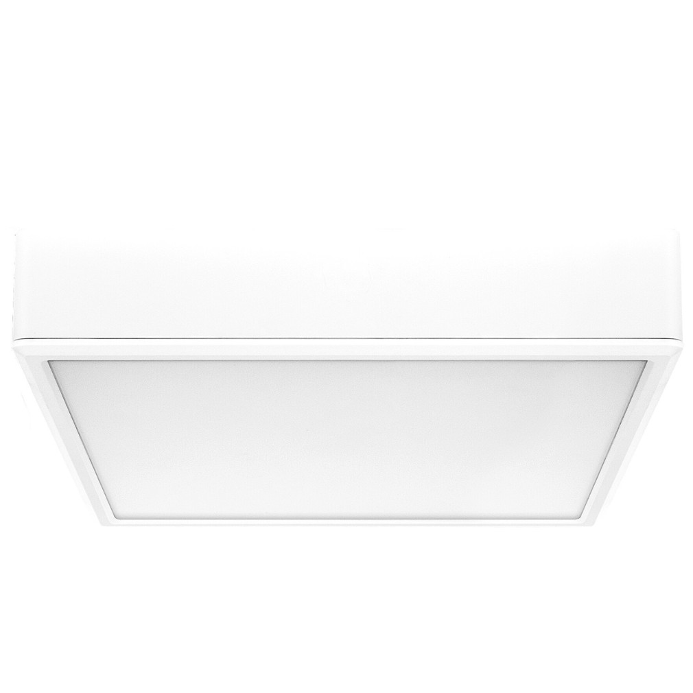 Szögletes mennyezeti LED lámpa, kapcsolóval szabályozható, 22 W, fehér (Lauri)
