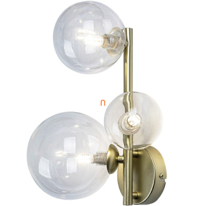   Fali lámpa arany színben, 3 foglalattal - Aslov Rábalux 71299