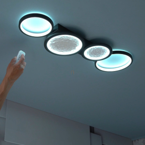   Távirányítóval szabályozható mennyezeti LED lámpa - Aranis Rábalux 71379