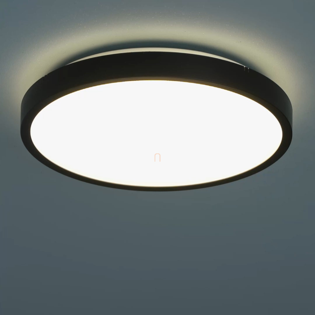 Szabályozható mennyezeti LED lámpa fekete színben, 30 cm - Alenzo Rábalux 71436