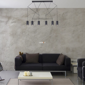   Függesztett lámpa matt fekete színben - Aslaug Rábalux 72018