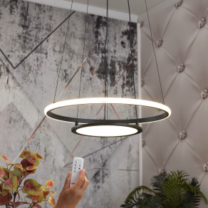   Távirányítóval szabályozható függesztett LED lámpa minimál stílusban - Jasero Rábalux 72040