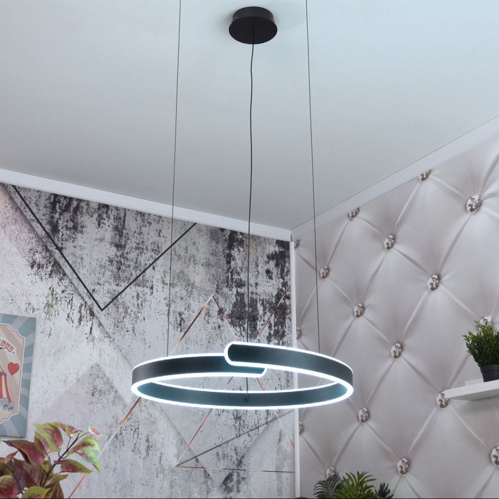 Szabályozható függesztett LED lámpa, 57 cm - Silnora Rábalux 72114