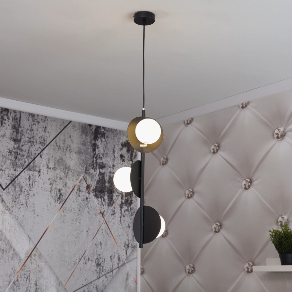 Design függesztett lámpa 3 foglalattal - Jules Rábalux 72224