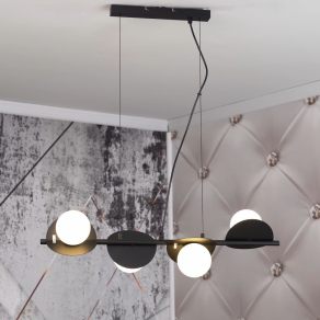   Design függesztett lámpa 4 foglalattal - Jules Rábalux 72225