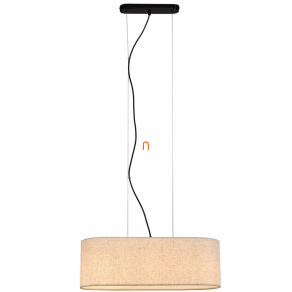 Textil függesztett lámpa, 60x22 cm - Narmin Rábalux 72251
