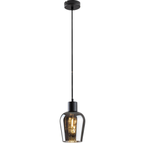   Függesztett lámpa üveg kehely búrával, füstszínű - Florian Rábalux 72270