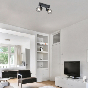   Mennyezeti spot lámpa, két foglalattal - Aberama Rábalux 73002