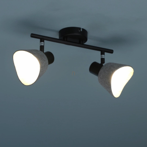 Filc spot lámpa 2 foglalattal - Farelia Rábalux 73006