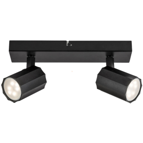   Bordázott spot lámpa 2 foglalattal - Rogelio Rábalux 73024